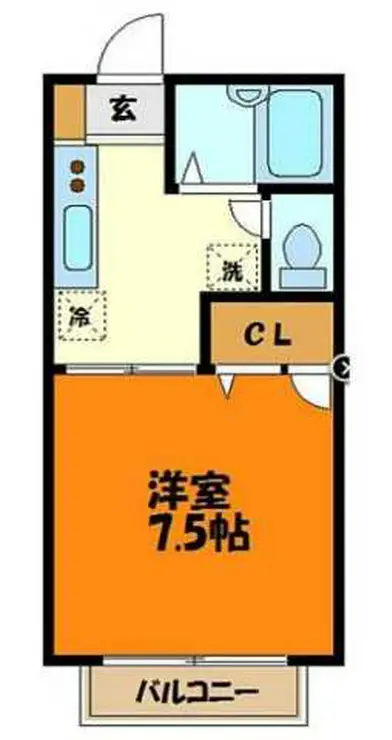 ディアス・ナカハラ 2階階 間取り
