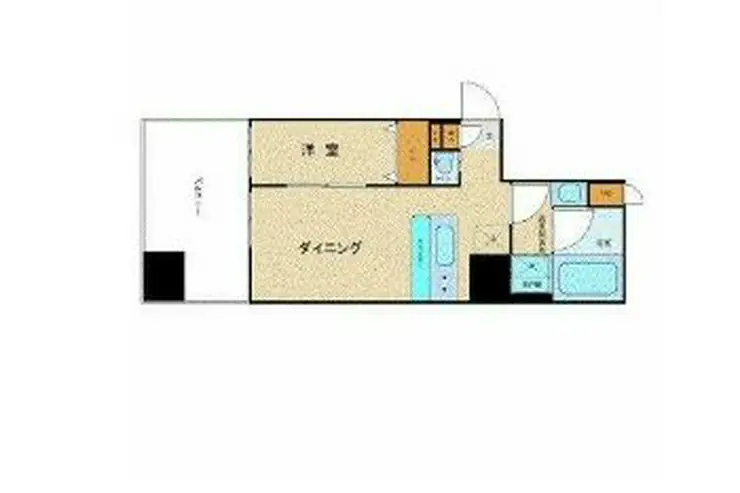 フェニックスヨコハマスクエア 6階階 間取り