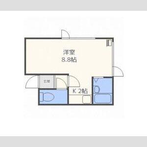 大洋ビバレッジ(1K/1階)の間取り写真