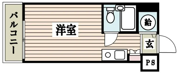 ロジマン御苑 6階階 間取り