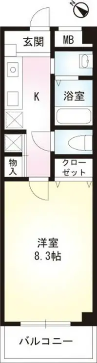 CHURA SUNHEIM 1階階 間取り