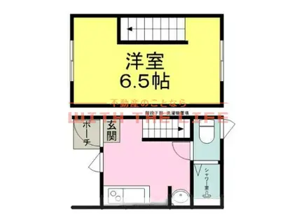 コル・クラージュII(1K/1階)の間取り写真