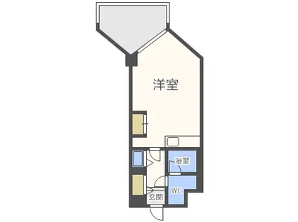 FC FARNEST 円山(ワンルーム/4階)の間取り写真