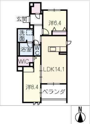 名鉄小牧線 小牧駅 徒歩6分 4階建 築3年
