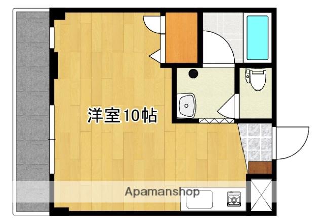 ハイツエタニティ(ワンルーム/2階)の間取り写真