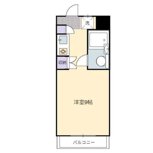 エスポワールI・T・O(1K/5階)の間取り写真