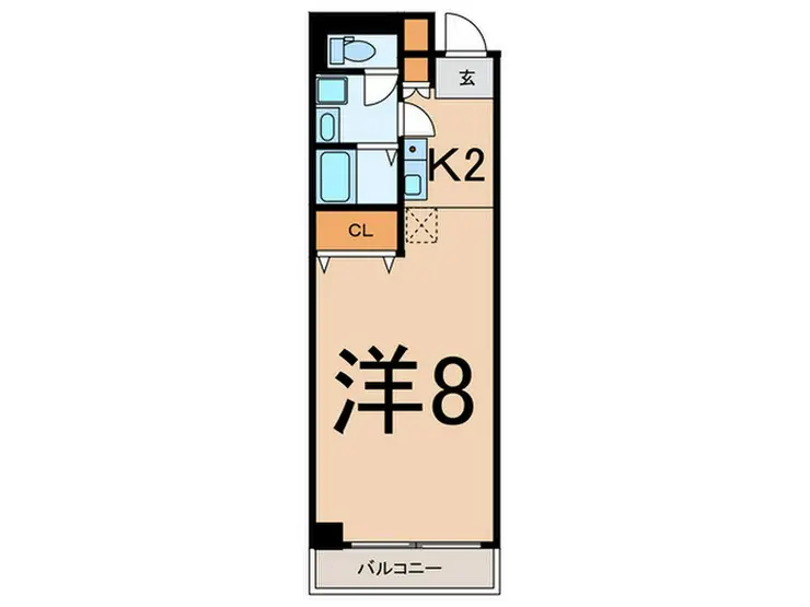 エヴァーグラス旭川 1階階 間取り