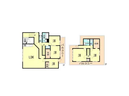 リアライズ甲南山手(5LDK/5階)の間取り写真