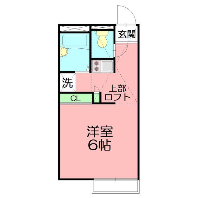 セントビアンカ(1K/1階)の間取り写真
