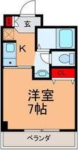 RIORA23(1K/3階)の間取り写真