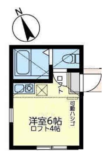 ユナイトみの沢ストロベリーパフェ(ワンルーム/1階)の間取り写真