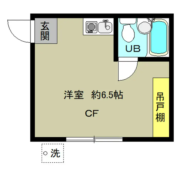 ファーランジュ阿佐谷 1階階 間取り