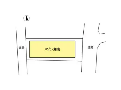 メゾン湘南(1K/3階)の間取り写真