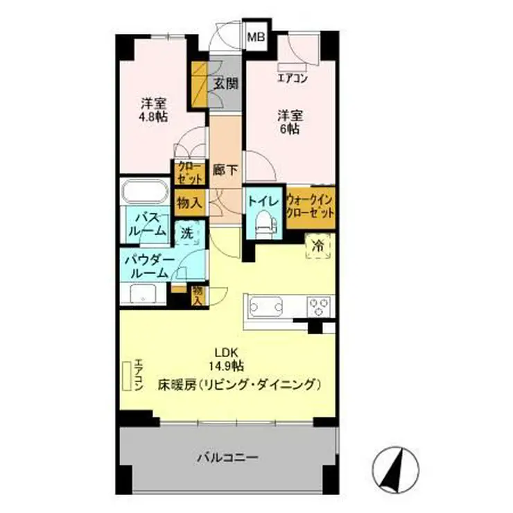 プレミスト本千葉ステーションフロント 11階階 間取り