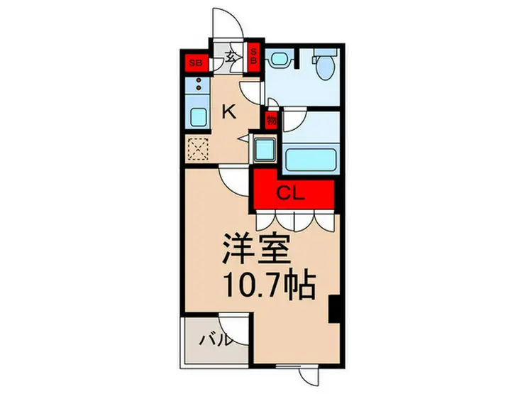 プライムアーバン池袋 5階階 間取り