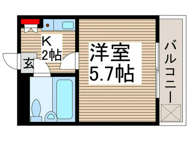 アーバンコート野島 4階階 間取り