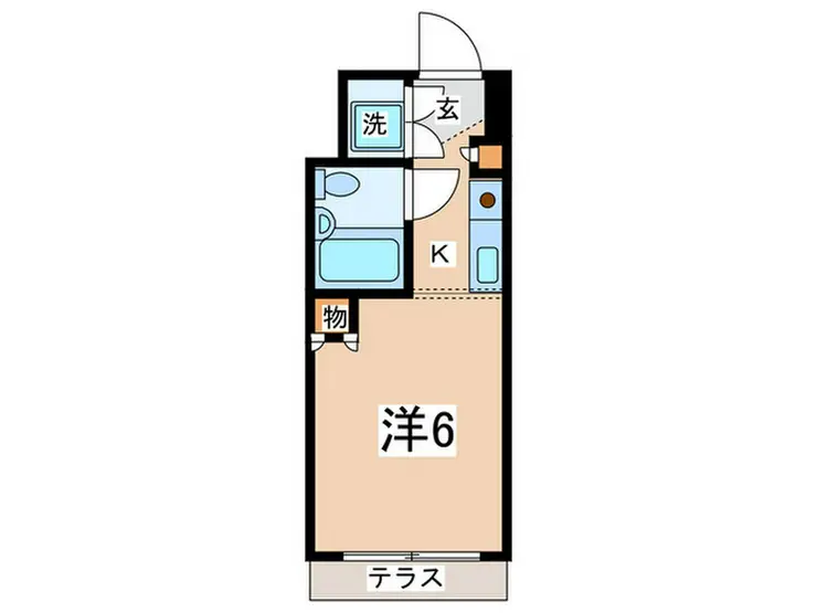 大倉山アーバンライフ 1階階 間取り