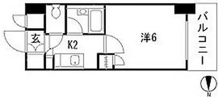 パレステュディオ神楽坂 7階階 間取り