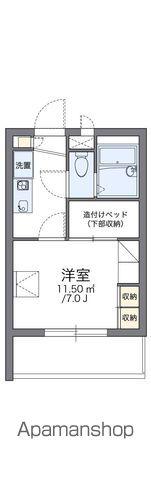 レオパレスボムール(1K/2階)の間取り写真