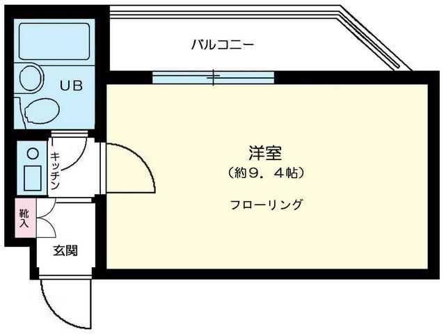 ライオンズマンション中野大和町(1K/3階)の間取り写真