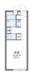 レオパレスFAVOR(1K/2階)の間取り写真