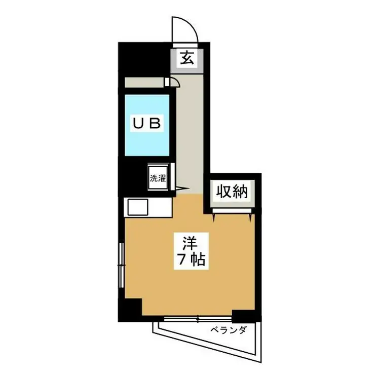 ホーユウパレス岸根公園 2階階 間取り