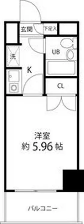 マイルストン東久留米 8階階 間取り