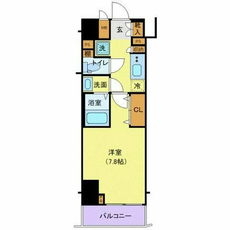 ジェノヴィア南麻布グリーンヴェール 2階階 間取り