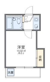 レオパレス新伊丹第2(1K/2階)の間取り写真