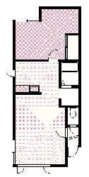 グラナダ77(1LDK/2階)の間取り写真