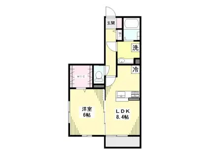 ファミール西台 大和ハウス物件(1LDK/1階)の間取り写真