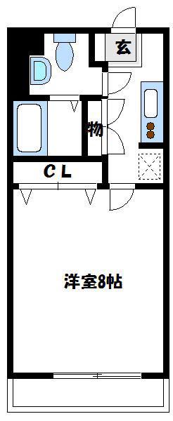 SENTIO橋本センティオ橋本(1K/4階)の間取り写真