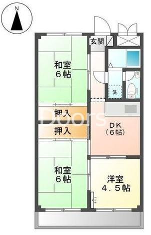 サンライフ大元(3DK/3階)の間取り写真
