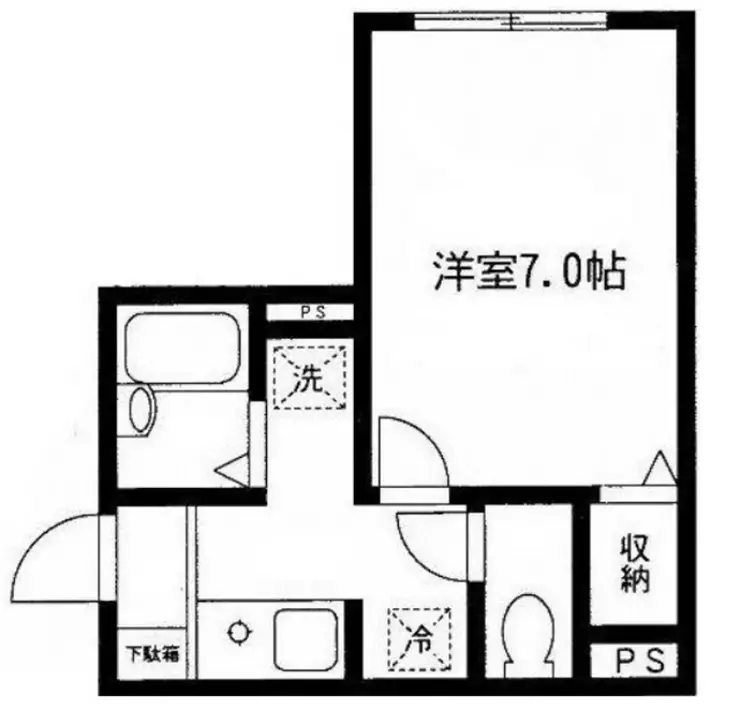 ドルチェ大岡山 1階階 間取り