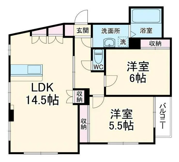 加来ビル 4階階 間取り