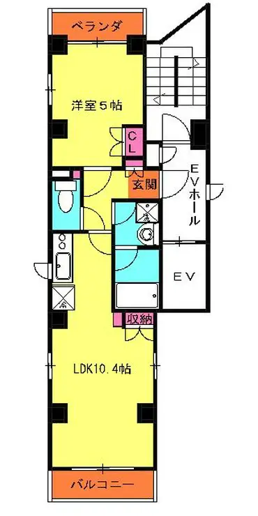汐入オークビル 3階階 間取り