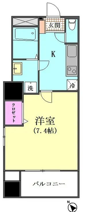 プロスペールS 3階階 間取り