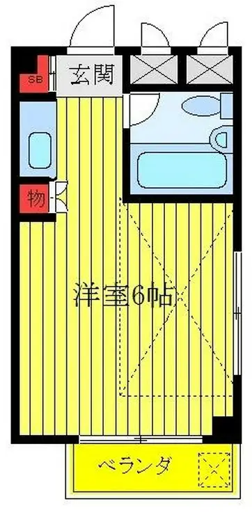 メゾンレステ 2階階 間取り