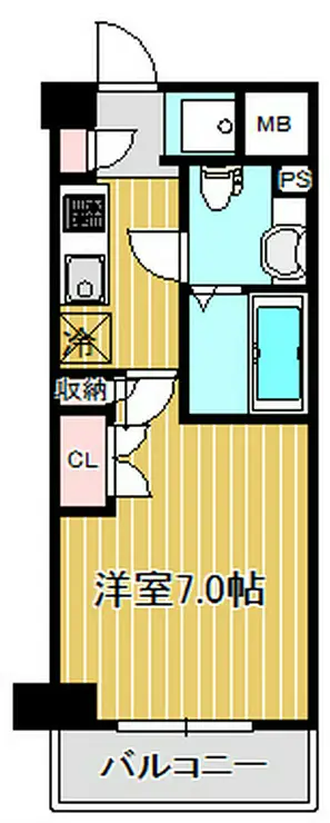 パークキューブ武蔵小杉 6階階 間取り