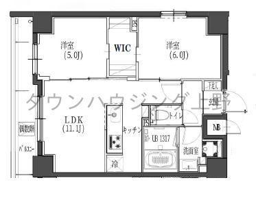S-RESIDENCE東日暮里(2LDK/9階)の間取り写真