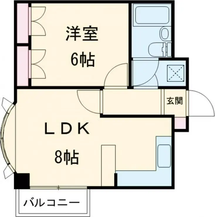 つつじヶ丘パティオアゼリー 4階階 間取り