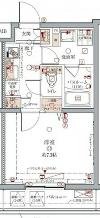 CREVISTA練馬桜台 2階階 間取り