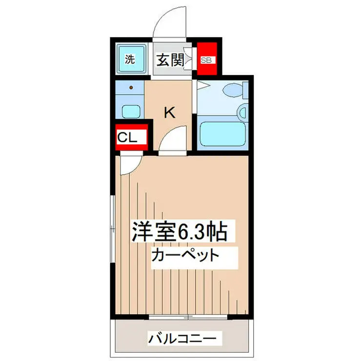 NICアーバンスピリッツ妙蓮寺 1階階 間取り