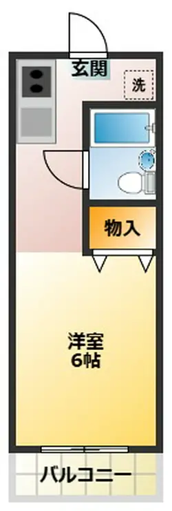 グレースハイツ 2階階 間取り