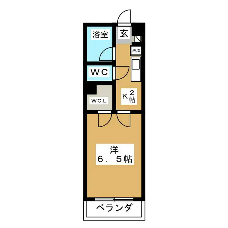 パルティール武蔵野 1階階 間取り
