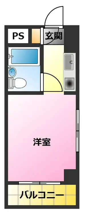 新丸子センチュリープラザ21 7階階 間取り