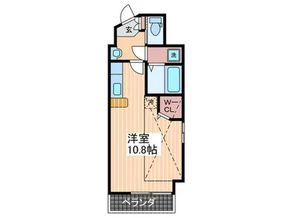 KATAYAMABLDG19(ワンルーム/13階)の間取り写真