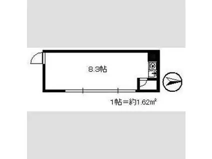 朝日プラザ奈良プレシオ(1K/3階)の間取り写真