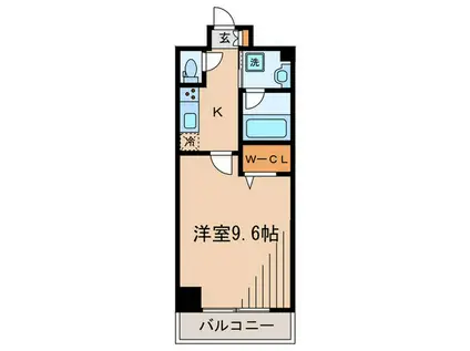 ARS HIGASHI IKEBUKURO(1K/7階)の間取り写真