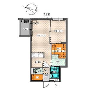 PARTIRE N21(1LDK/2階)の間取り写真